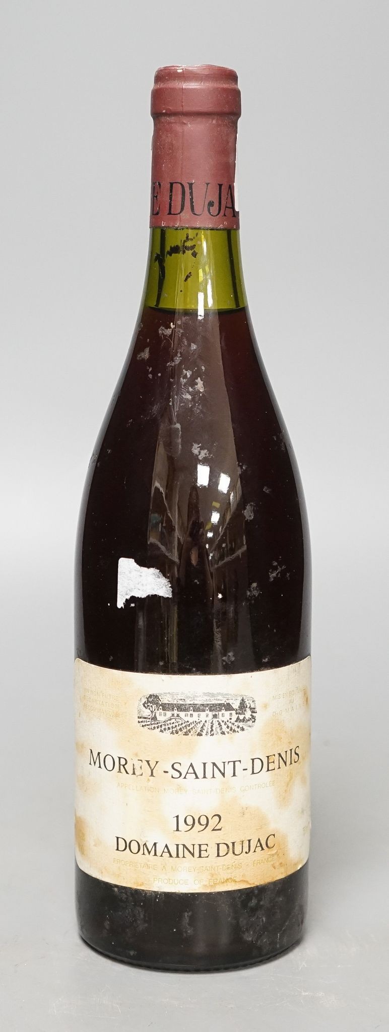 One bottle of Morey-St-Denis, 1992